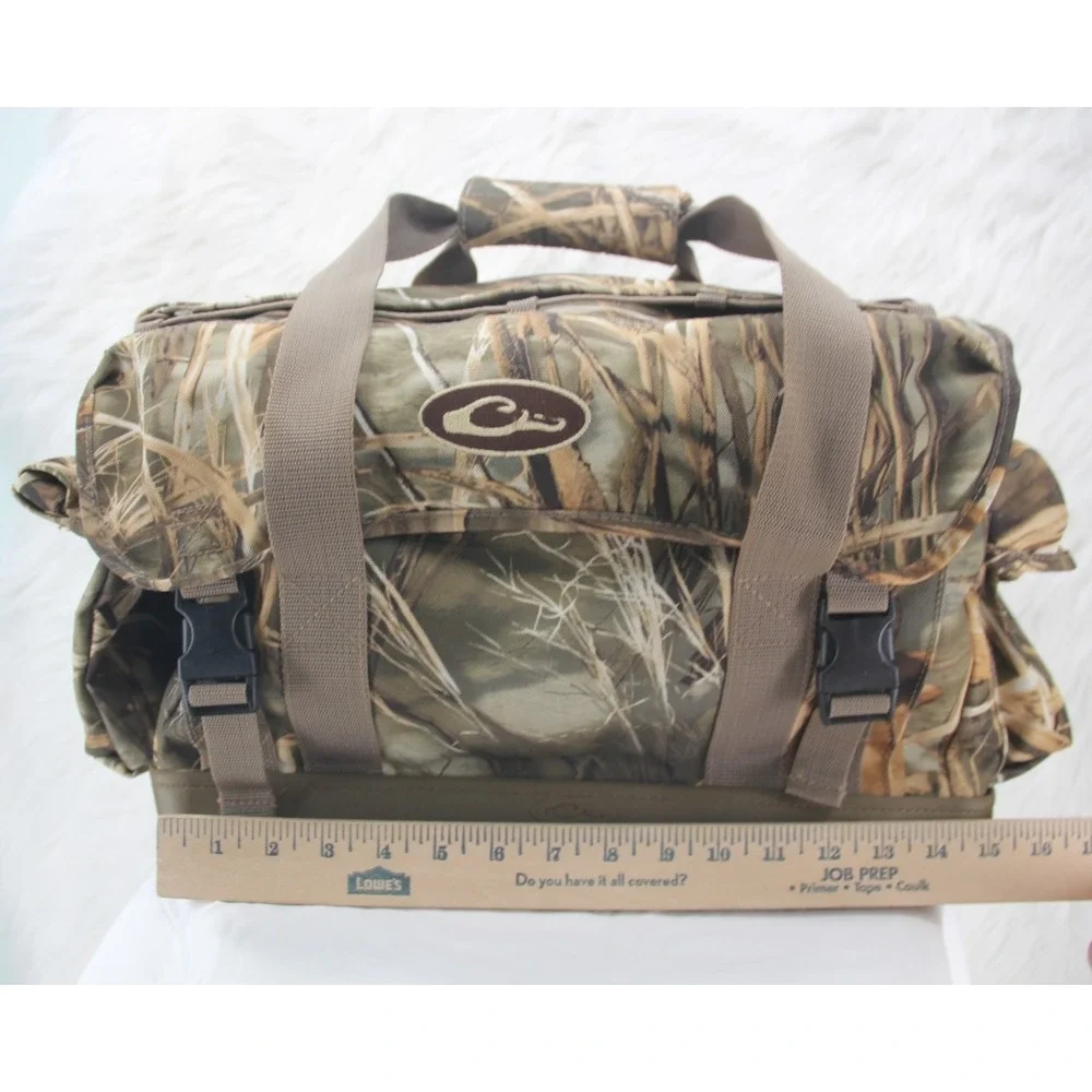 Drake Waterfowl Systems Camo Floating Blind Bag Duck Hunting Outdoor Swampsole L